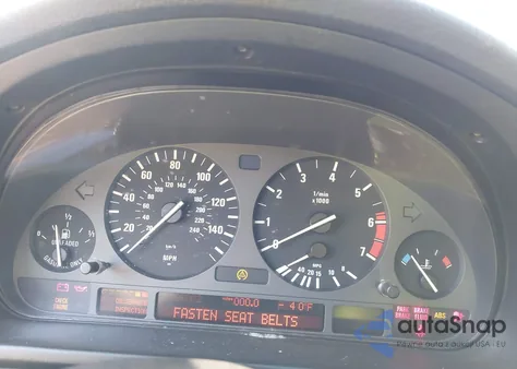 1997 BMW 540I from USA, damaged, VIN WBADE5321VBV92434